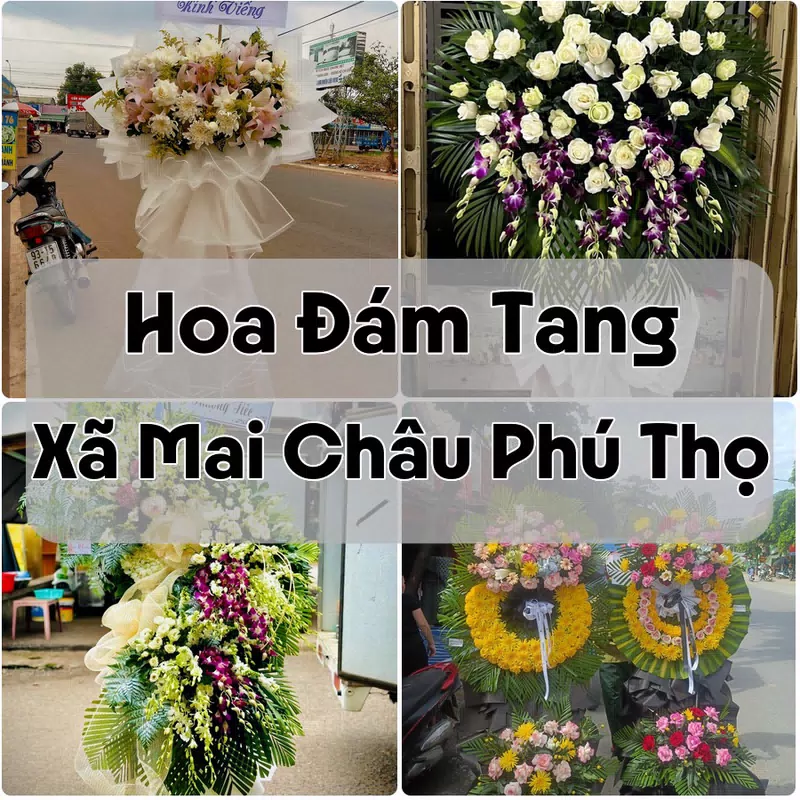 Đặt Hoa Đám Tang Xã Mai Châu Phú Thọ | Giao Hoa Nhanh
