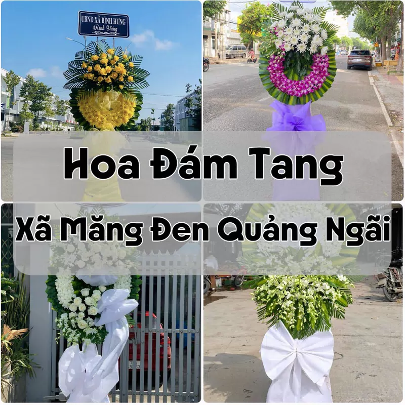 Đặt Hoa Đám Tang Xã Măng Đen Quảng Ngãi | Đặt Hoa Nhanh