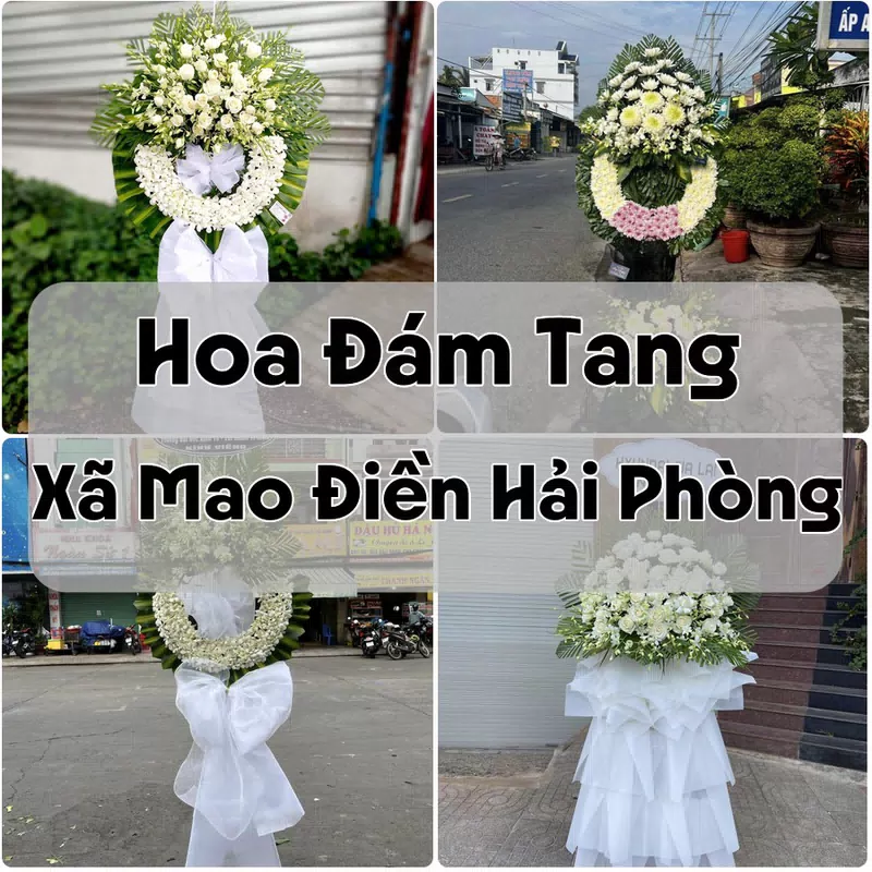 Đặt Hoa Đám Tang Xã Mao Điền Hải Phòng | Đặt Hoa Nhanh