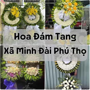 Đặt Hoa Đám Tang Xã Minh Đài Phú Thọ | Hoa Chia Buồn