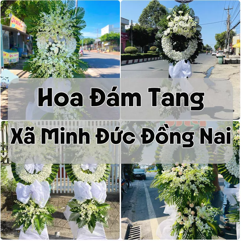 Đặt Hoa Đám Tang Xã Minh Đức Đồng Nai | Đặt Hoa Viếng