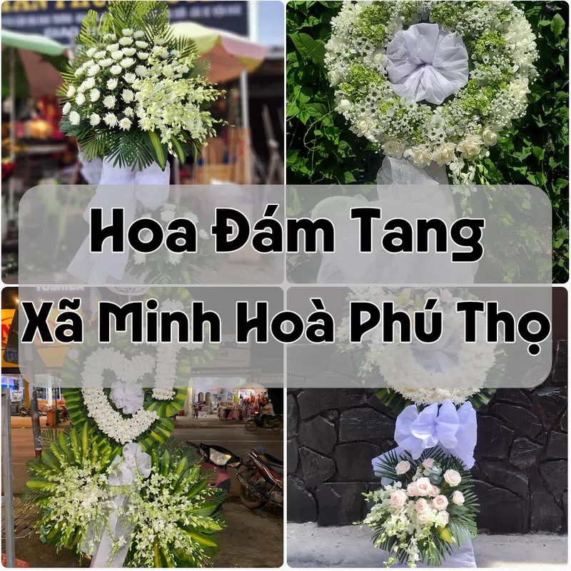 Đặt Hoa Đám Tang Xã Minh Hoà Phú Thọ | Đặt Hoa Viếng