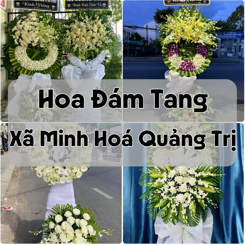Đặt Hoa Đám Tang Xã Minh Hoá Quảng Trị | Đặt Hoa Nhanh