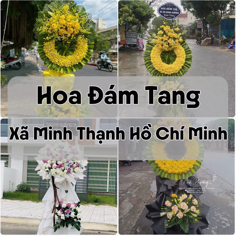 Đặt Hoa Đám Tang Xã Minh Thạnh Hồ Chí Minh | Đặt Hoa Nhanh