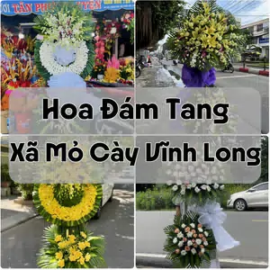Đặt Hoa Đám Tang Xã Mỏ Cày Vĩnh Long | Giao Hoa Nhanh