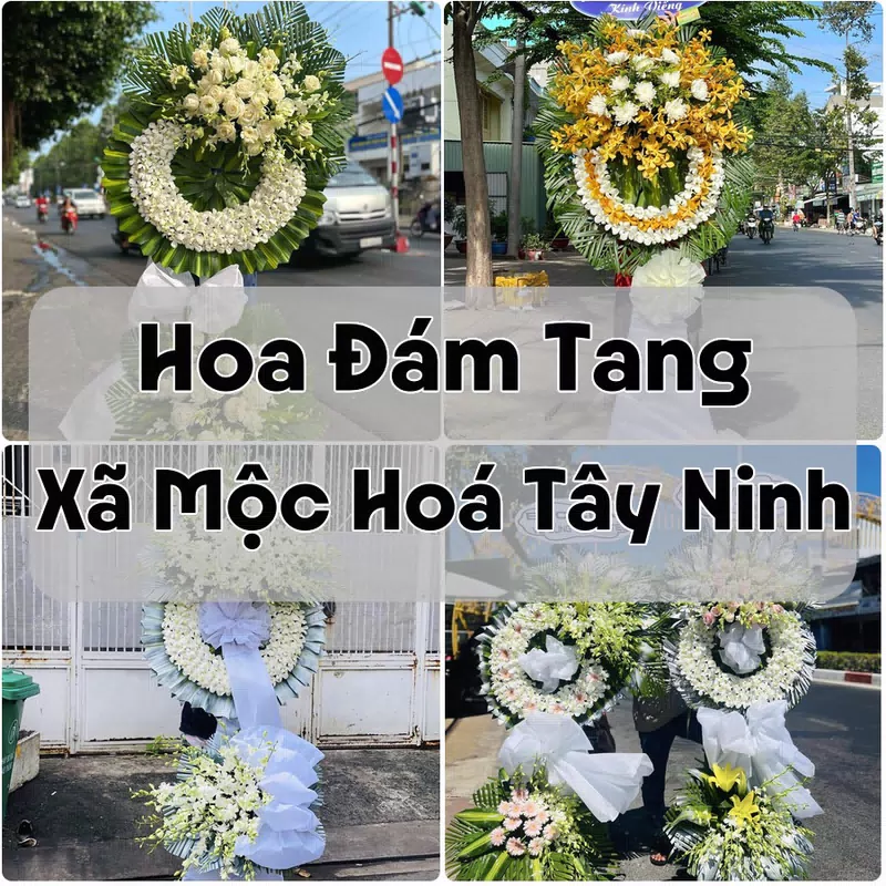 Đặt Hoa Đám Tang Xã Mộc Hoá Tây Ninh | Hoa Tang Lễ