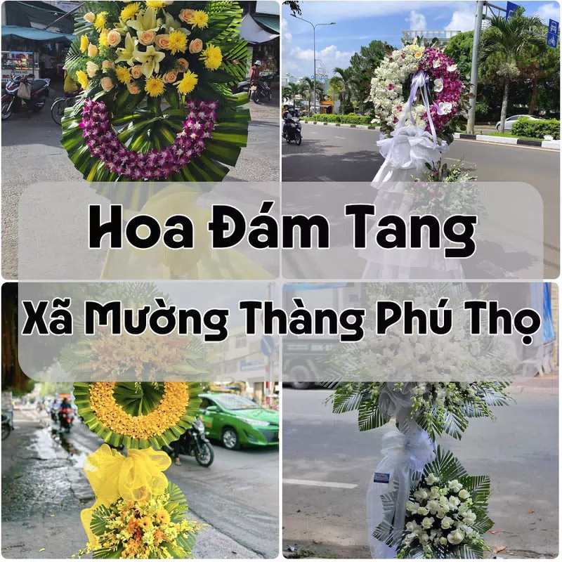 Đặt Hoa Đám Tang Xã Mường Thàng Phú Thọ | Giao Tận Nơi