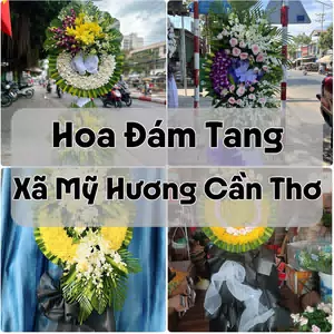 Đặt Hoa Đám Tang Xã Mỹ Hương Cần Thơ | Hoa Tang Lễ