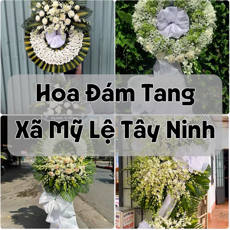 Đặt Hoa Đám Tang Xã Mỹ Lệ Tây Ninh | Đặt Hoa Nhanh