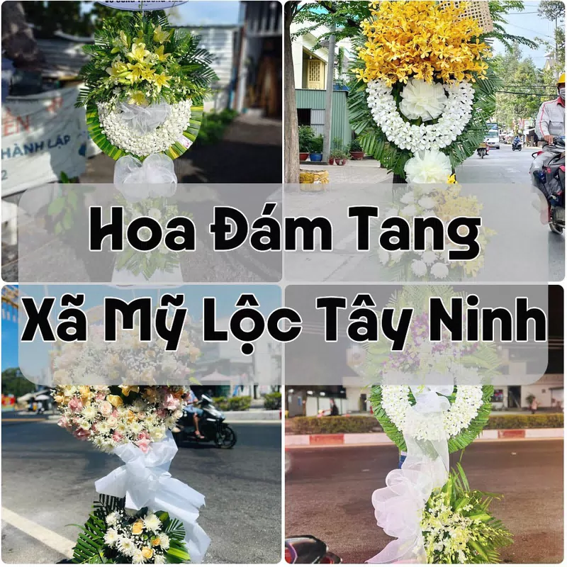 Đặt Hoa Đám Tang Xã Mỹ Lộc Tây Ninh | Giao Tận Nơi