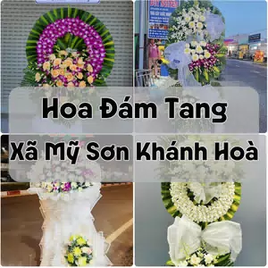 Đặt Hoa Đám Tang Xã Mỹ Sơn Khánh Hoà | Hoa Tang Lễ
