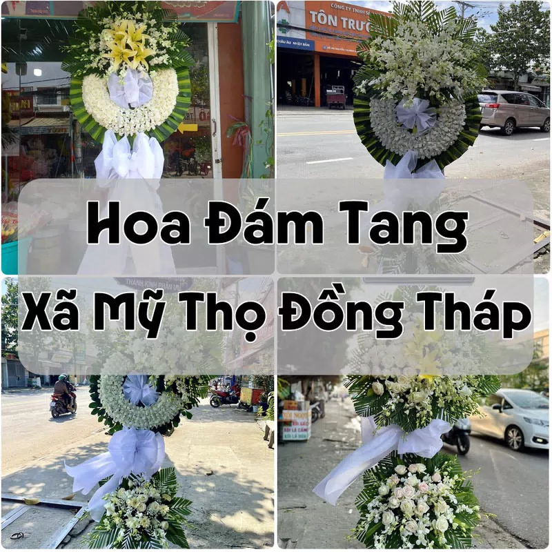 Đặt Hoa Đám Tang Xã Mỹ Thọ Đồng Tháp | Đặt Hoa Viếng