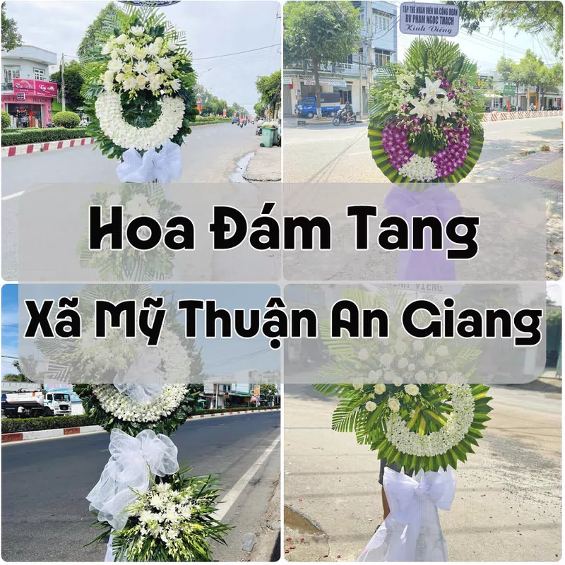 Đặt Hoa Đám Tang Xã Mỹ Thuận An Giang | Hoa Chia Buồn