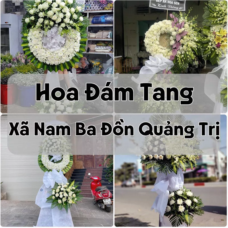 Đặt Hoa Đám Tang Xã Nam Ba Đồn Quảng Trị | Đặt Hoa Nhanh