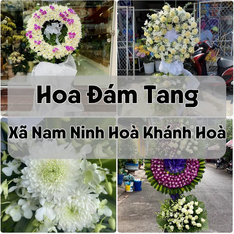 Đặt Hoa Đám Tang Xã Nam Ninh Hoà Khánh Hoà | Hoa Tang Lễ
