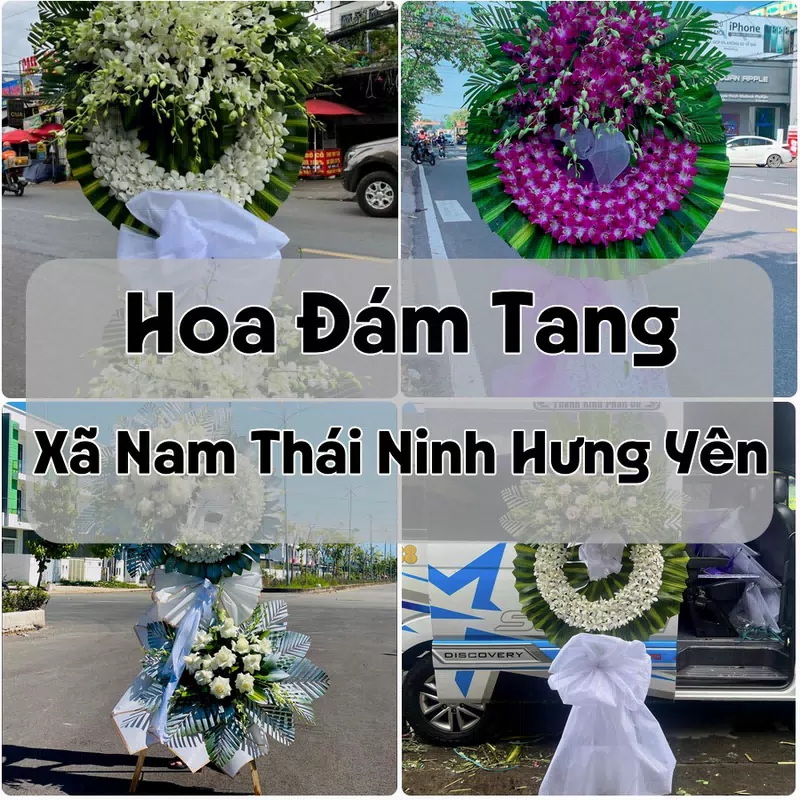 Đặt Hoa Đám Tang Xã Nam Thái Ninh Hưng Yên | Hoa Chia Buồn