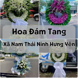 Đặt Hoa Đám Tang Xã Nam Thái Ninh Hưng Yên | Hoa Chia Buồn