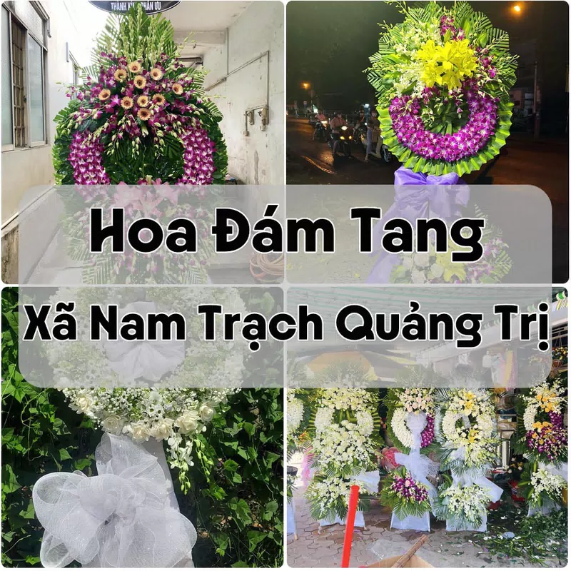 Đặt Hoa Đám Tang Xã Nam Trạch Quảng Trị | Hoa Tang Lễ