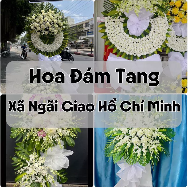Đặt Hoa Đám Tang Xã Ngãi Giao Hồ Chí Minh | Hoa Tang Lễ