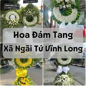 Đặt Hoa Đám Tang Xã Ngãi Tứ Vĩnh Long | Giao Tận Nơi