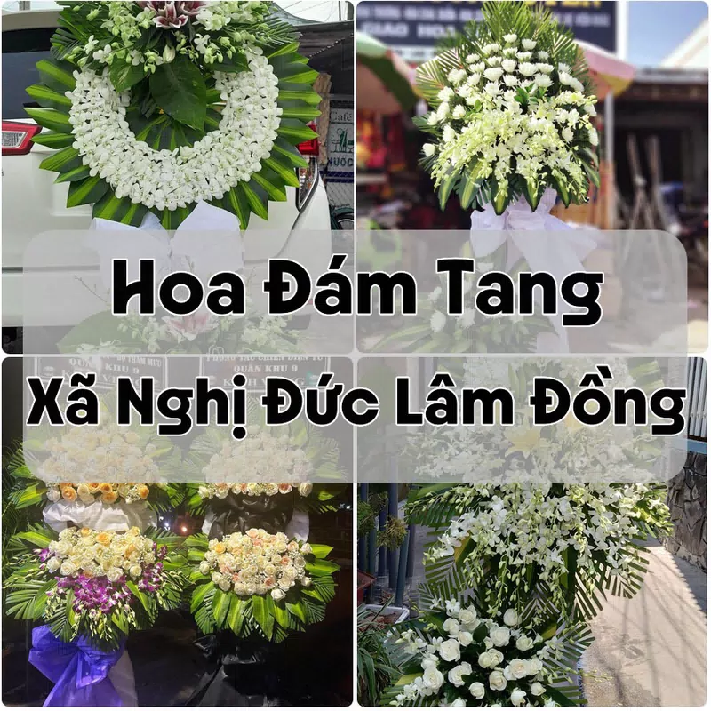 Đặt Hoa Đám Tang Xã Nghị Đức Lâm Đồng | Giao Tận Nơi