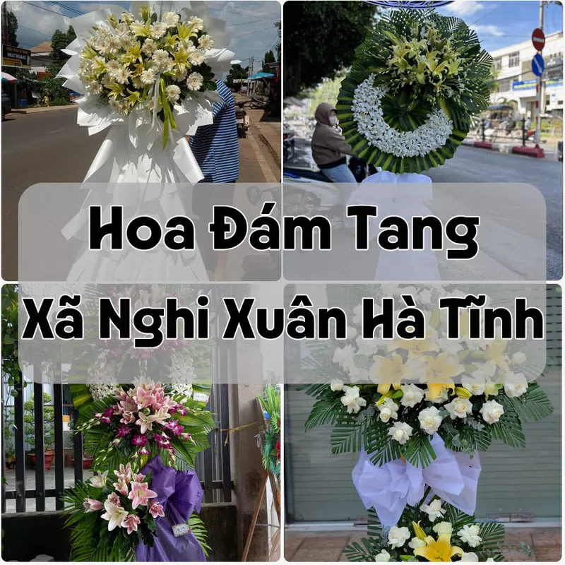 Đặt Hoa Đám Tang Xã Nghi Xuân Hà Tĩnh | Hoa Tang Lễ