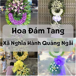 Đặt Hoa Đám Tang Xã Nghĩa Hành Quảng Ngãi | Hoa Chia Buồn