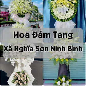 Đặt Hoa Đám Tang Xã Nghĩa Sơn Ninh Bình | Hoa Chia Buồn