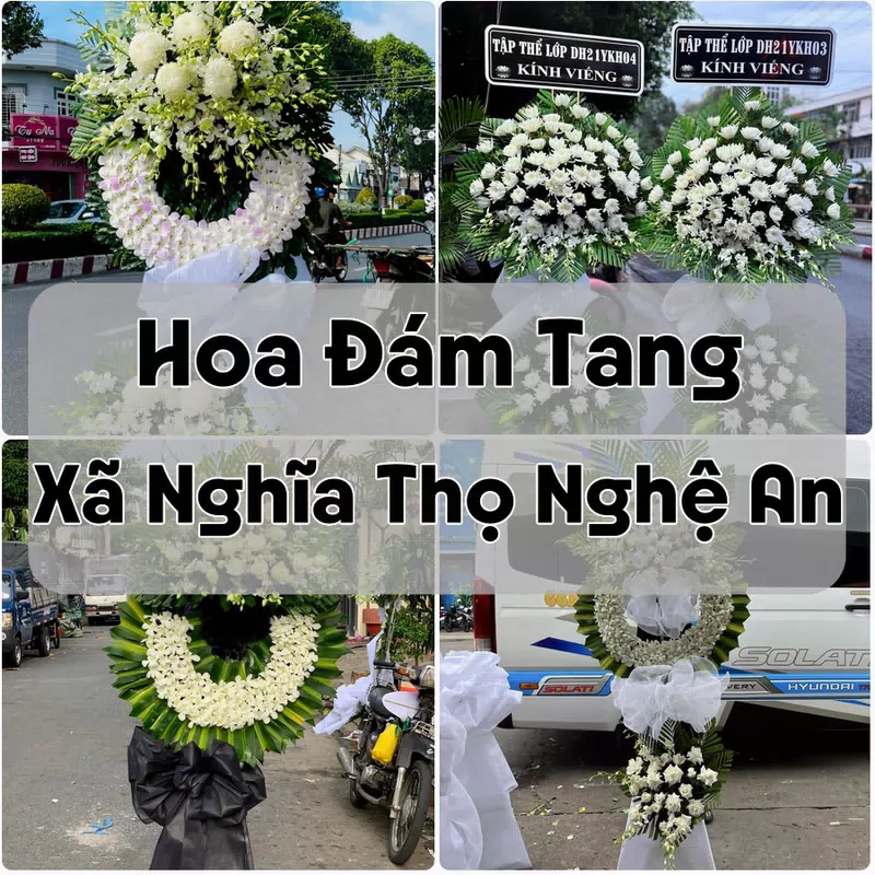 Đặt Hoa Đám Tang Xã Nghĩa Thọ Nghệ An | Đặt Hoa Viếng