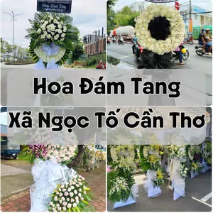 Đặt Hoa Đám Tang Xã Ngọc Tố Cần Thơ | Hoa Chia Buồn