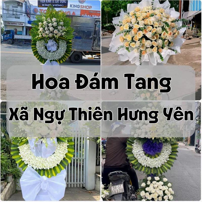 Đặt Hoa Đám Tang Xã Ngự Thiên Hưng Yên | Giao Tận Nơi