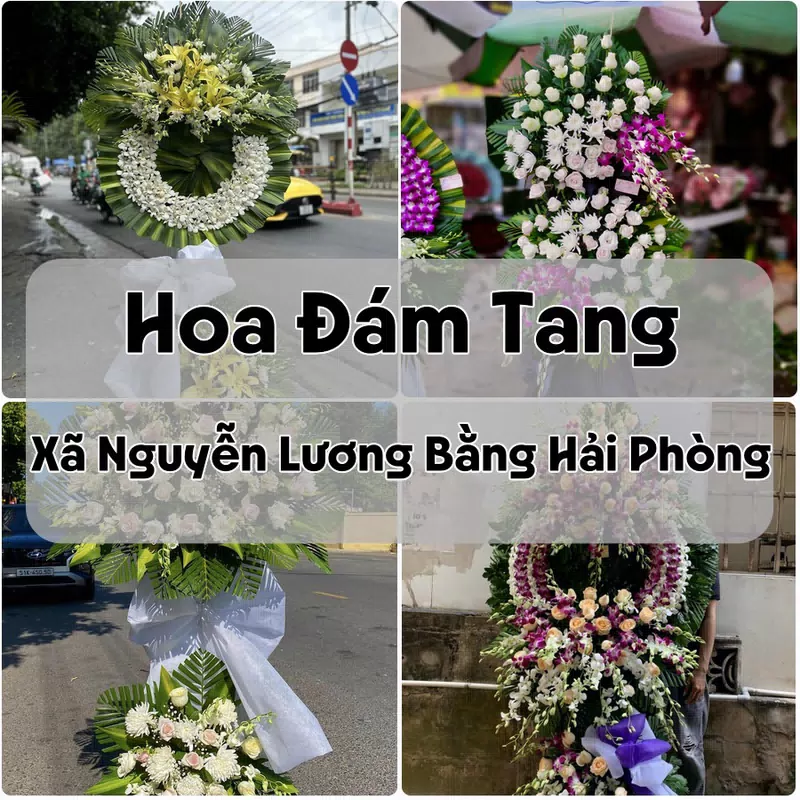 Đặt Hoa Đám Tang Xã Nguyễn Lương Bằng Hải Phòng | Đặt Hoa Viếng
