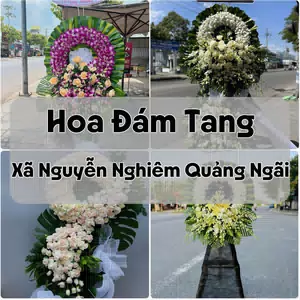 Đặt Hoa Đám Tang Xã Nguyễn Nghiêm Quảng Ngãi | Hoa Tang Lễ