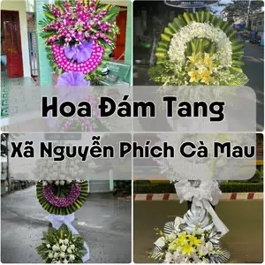 Đặt Hoa Đám Tang Xã Nguyễn Phích Cà Mau | Đặt Hoa Viếng
