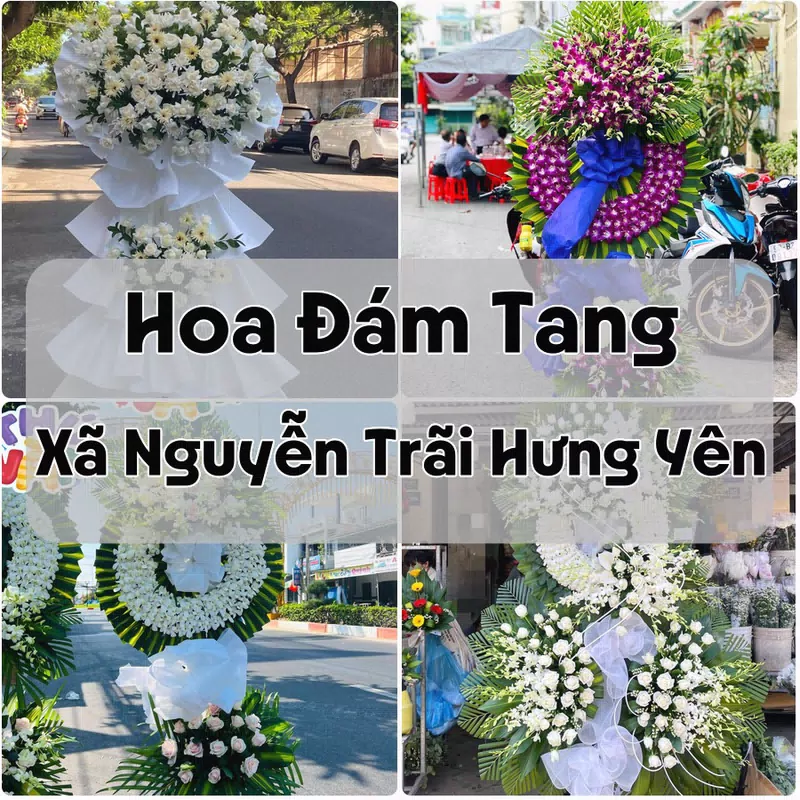 Đặt Hoa Đám Tang Xã Nguyễn Trãi Hưng Yên | Giao Tận Nơi