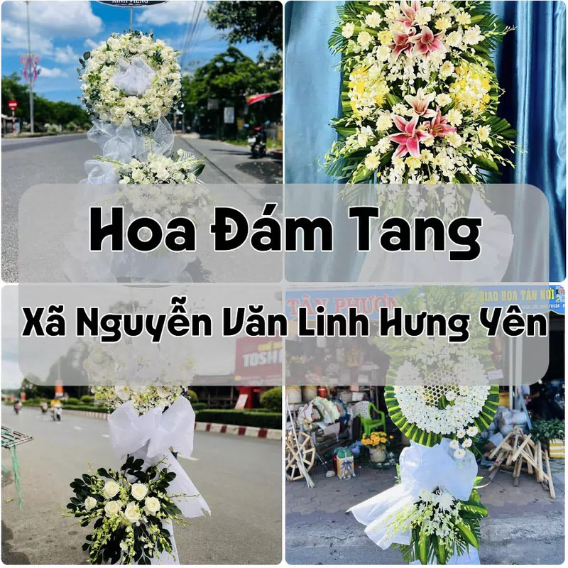 Đặt Hoa Đám Tang Xã Nguyễn Văn Linh Hưng Yên | Đặt Hoa Nhanh