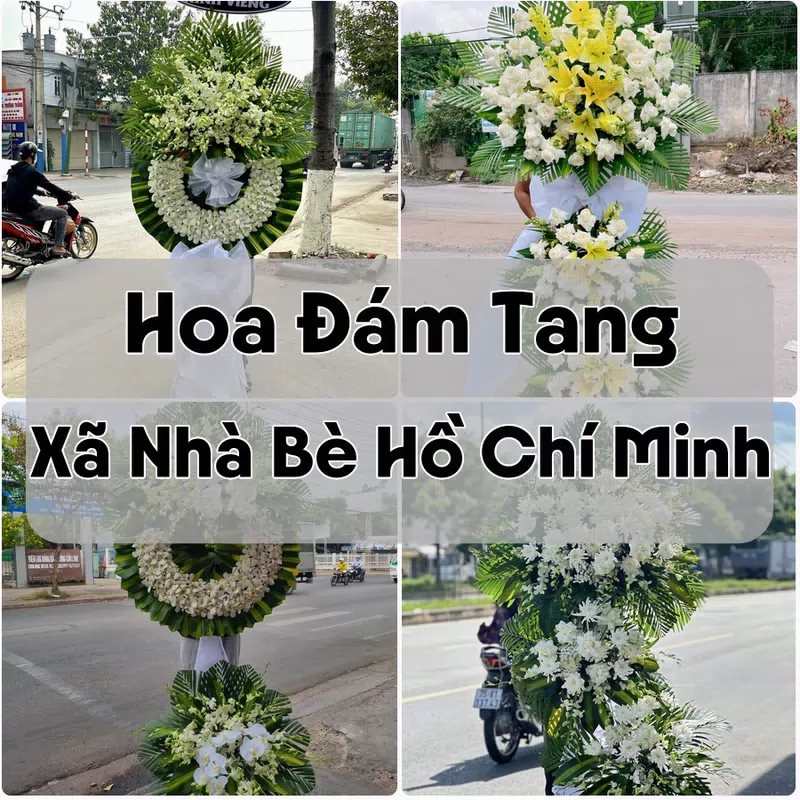 Đặt Hoa Đám Tang Xã Nhà Bè Hồ Chí Minh | Giao Tận Nơi