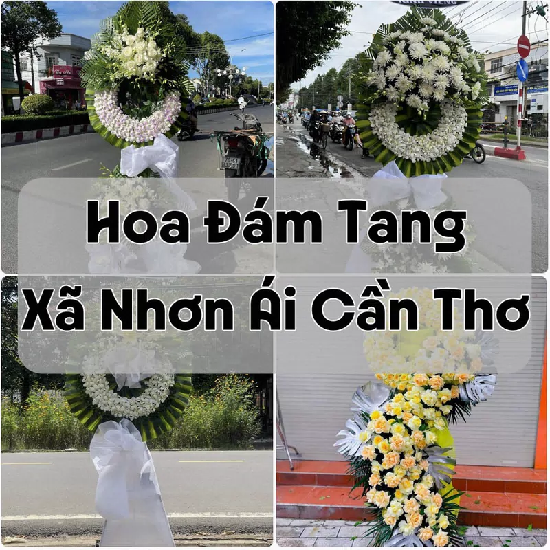 Đặt Hoa Đám Tang Xã Nhơn Ái Cần Thơ | Đặt Hoa Viếng