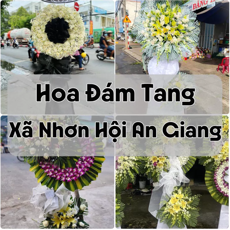 Đặt Hoa Đám Tang Xã Nhơn Hội An Giang | Đặt Hoa Viếng
