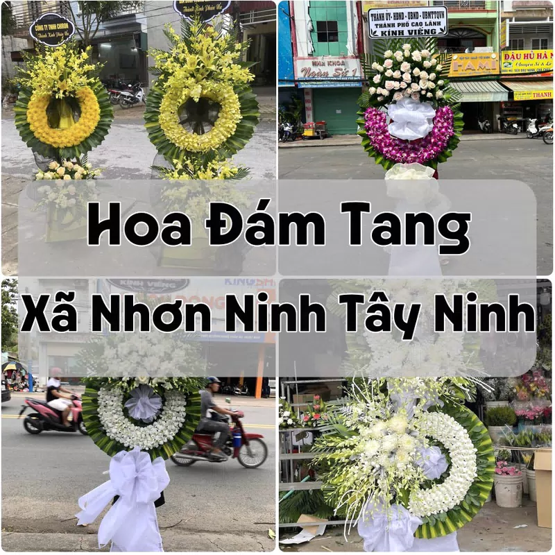 Đặt Hoa Đám Tang Xã Nhơn Ninh Tây Ninh | Đặt Hoa Nhanh