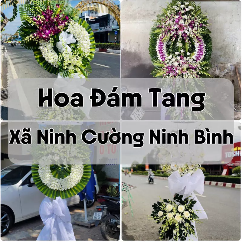 Đặt Hoa Đám Tang Xã Ninh Cường Ninh Bình | Hoa Tang Lễ