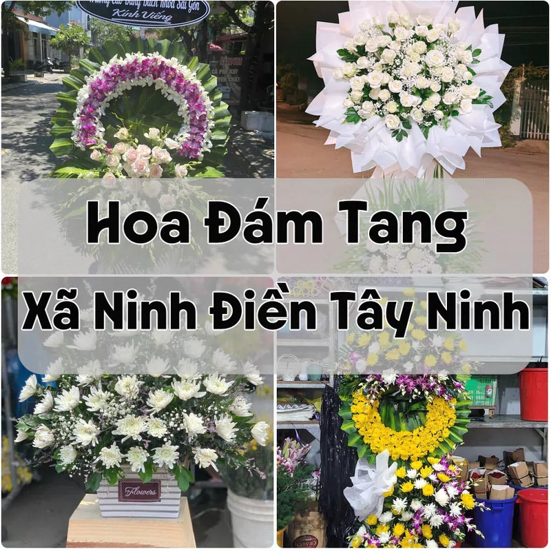 Đặt Hoa Đám Tang Xã Ninh Điền Tây Ninh | Đặt Hoa Nhanh