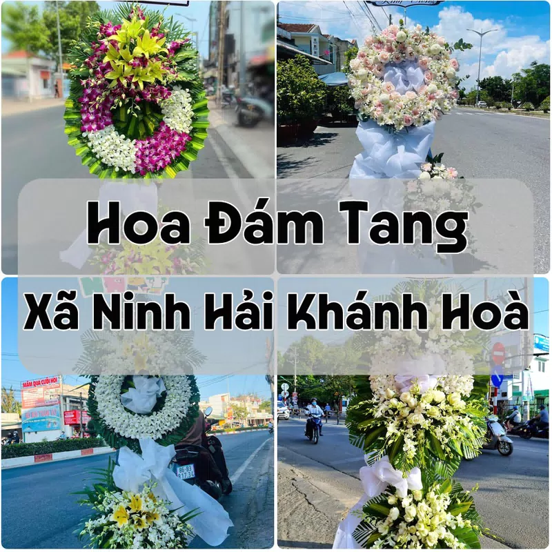 Đặt Hoa Đám Tang Xã Ninh Hải Khánh Hoà | Giao Tận Nơi