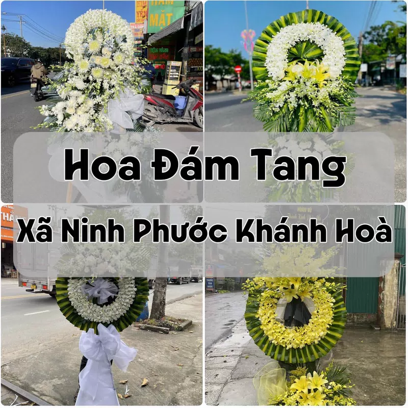 Đặt Hoa Đám Tang Xã Ninh Phước Khánh Hoà | Hoa Chia Buồn