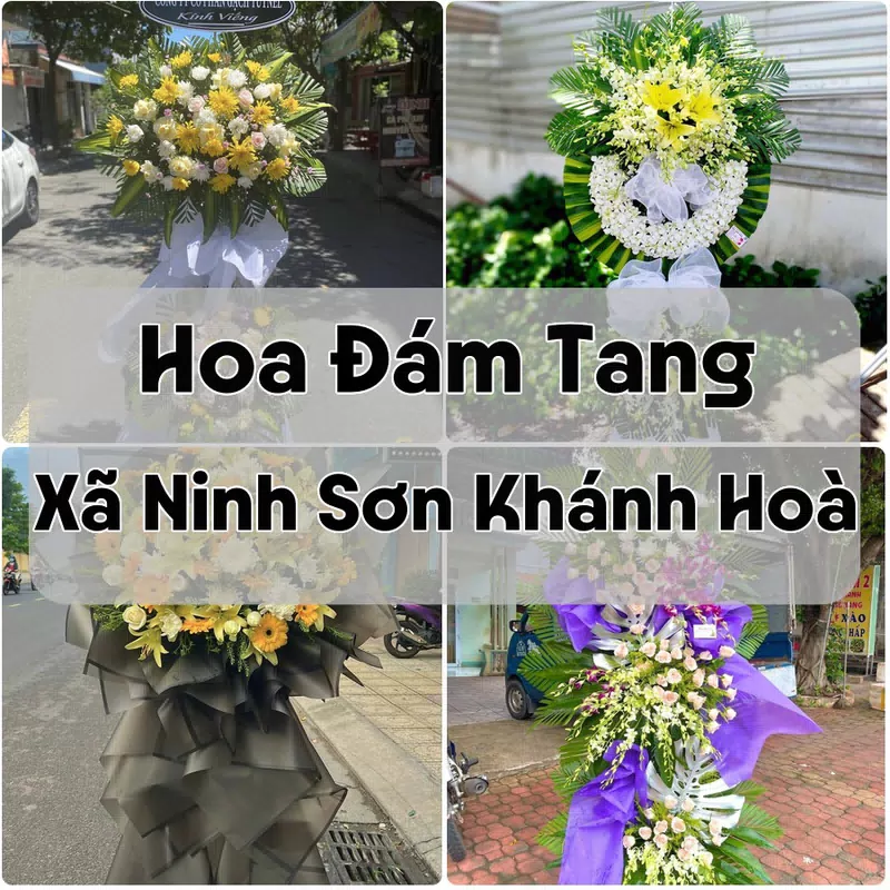 Đặt Hoa Đám Tang Xã Ninh Sơn Khánh Hoà | Hoa Tang Lễ