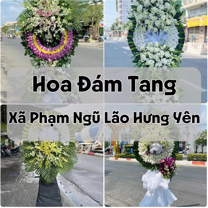 Đặt Hoa Đám Tang Xã Phạm Ngũ Lão Hưng Yên | Giao Hoa Nhanh