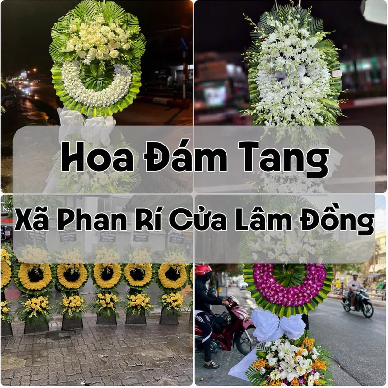 Đặt Hoa Đám Tang Xã Phan Rí Cửa Lâm Đồng | Giao Hoa Nhanh