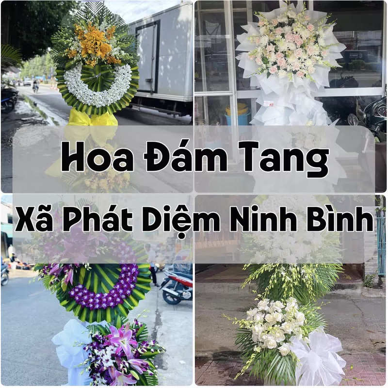 Đặt Hoa Đám Tang Xã Phát Diệm Ninh Bình | Hoa Chia Buồn