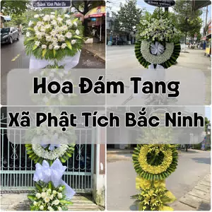 Đặt Hoa Đám Tang Xã Phật Tích Bắc Ninh | Giao Tận Nơi