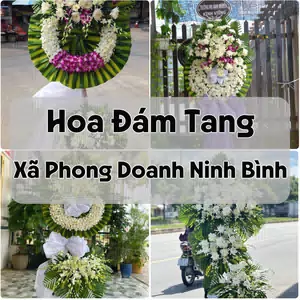 Đặt Hoa Đám Tang Xã Phong Doanh Ninh Bình | Hoa Chia Buồn